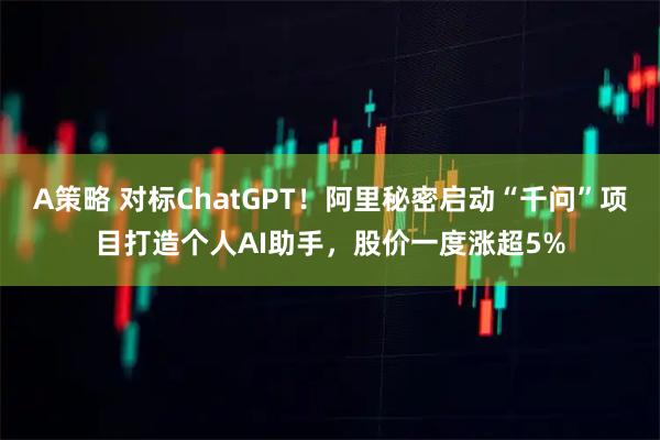 A策略 对标ChatGPT！阿里秘密启动“千问”项目打造个人AI助手，股价一度涨超5%