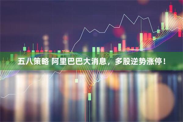 五八策略 阿里巴巴大消息，多股逆势涨停！