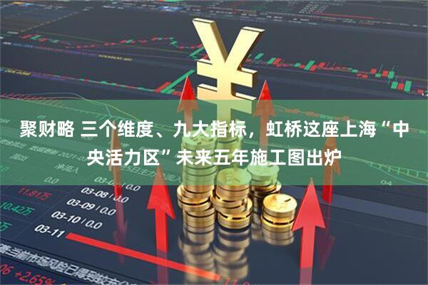 聚财略 三个维度、九大指标，虹桥这座上海“中央活力区”未来五年施工图出炉